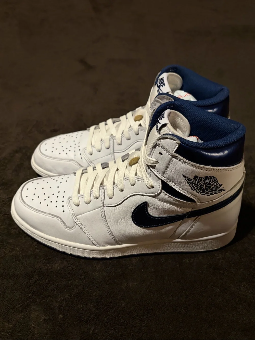 Nike Air Jordan 1 High OG Metallic Navy (2016)